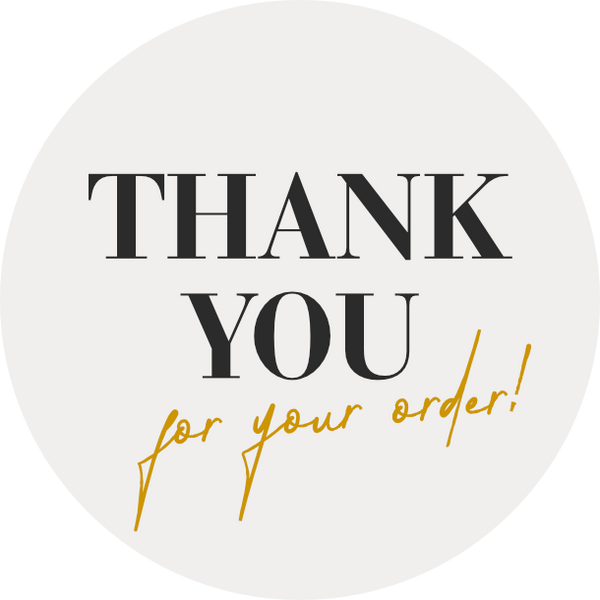 Thank you for your order | Classy Colour | Sticker sheet