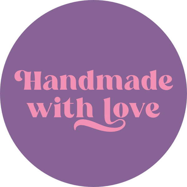 Handmade with love | Glamour Colour | Sticker sheet