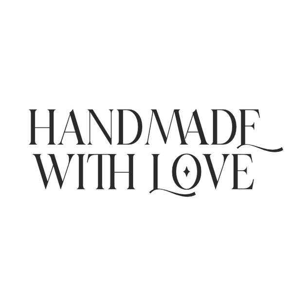 Handmade with love | Cashmere White | Sticker sheet