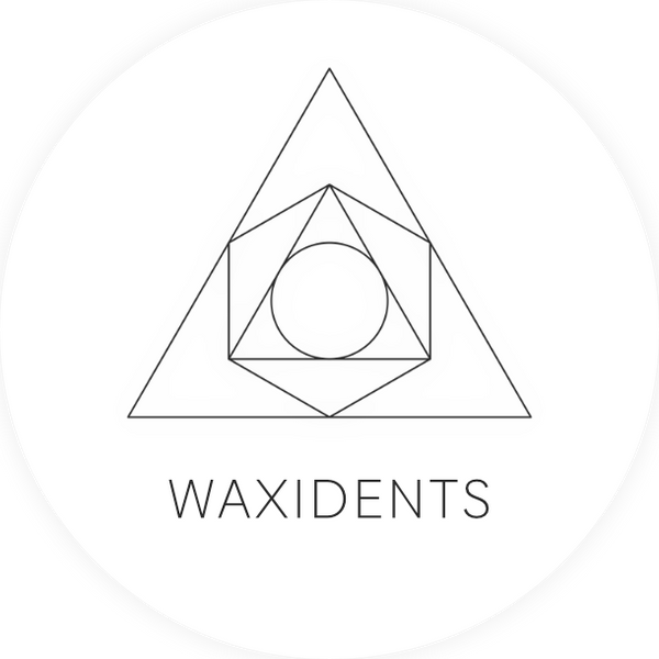 Waxidents | Geometric White | Sticker sheet
