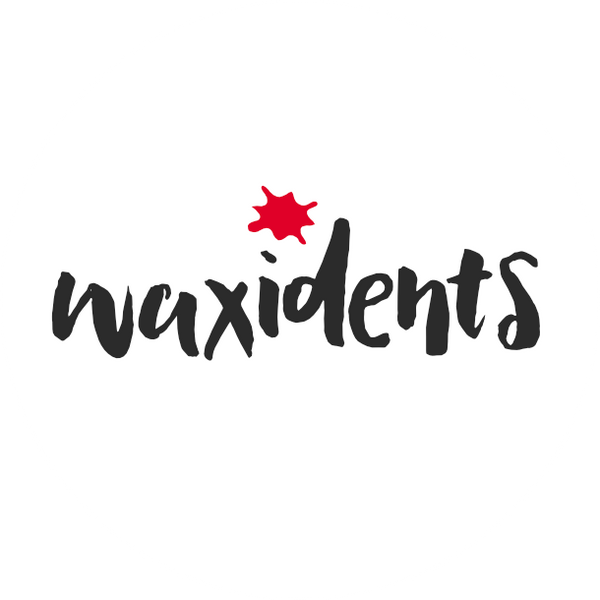 Waxidents | Inky White | Sticker sheet