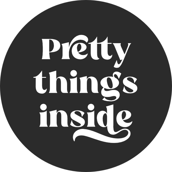 Pretty things inside | Glamour Black | Sticker sheet