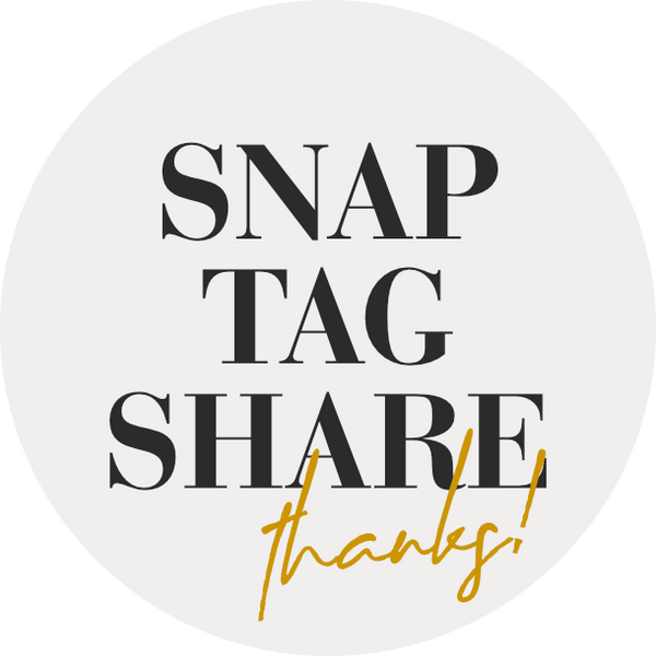 Snap, tag, share | Classy Colour | Sticker sheet