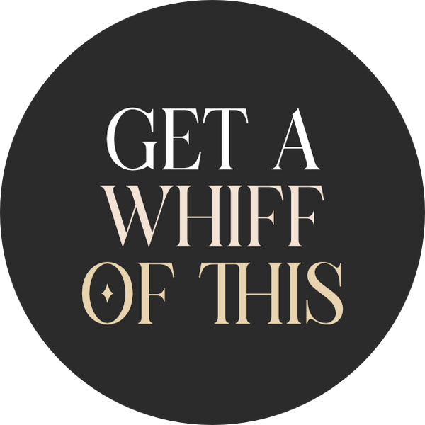 Get a whiff of this | Cashmere Black | Sticker sheet