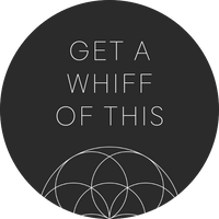 Get a whiff of this | Geometric Black | Sticker sheet