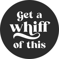 Get a whiff of this | Glamour Black | Sticker sheet