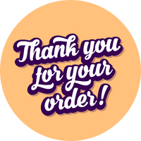 Thank you for your order | Americana Colour | Sticker sheet